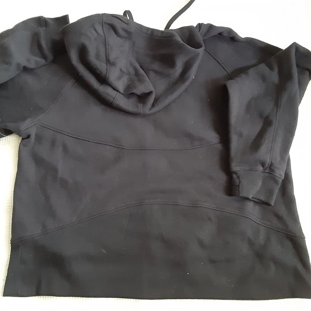 Tek Gear Ultrasoft Fleece black zip-up hoodie, XL - Picture 4 of 4